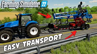 Easily Transport 26 Meter Plow (SM82) | Farming Simulator 22