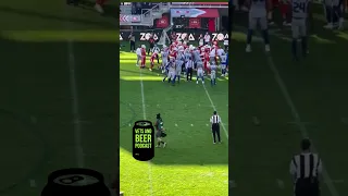 #shorts Fight Breaks Out to End #xfl Game!