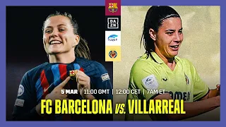 BARCELONA VS. VILLARREAL | LIGA F 2022-23 MATCHDAY 20 LIVESTREAM