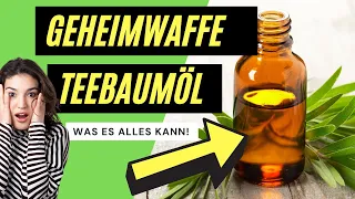 ✅ Teebaumöl - Was es alles kann und die richtige Anwendung!