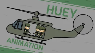 Bell UH-1 Iroquois “Huey” Animation || Animated History