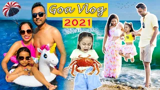 GOA is Crazier this TIME?? Our First Family Vacation of 2021 | DIML Vlog | ShrutiArjunAnand