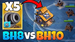 How to CRUSH BH10s as a BH8! | Clash of Clans Builder Base 2.0 Builder Hall 8 Strategy Attack