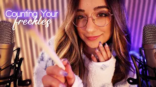 ASMR | Counting Your Freckles 💖 Up-Close Personal Attention