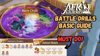 What You Need to Know about Battle Drills (V1.1.13)【AFK Journey】