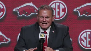 HawgBeat | Sam Pittman speaks at 2021 SEC Media Days