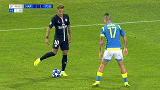 Neymar Destroying Napoli Players 2018 | HD 1080i