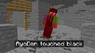 Minecraft, But I Can't Touch The Color Black