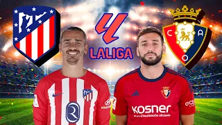 ATLÉTICO DE MADRID vs OSASUNA | Jornada 37 | LaLiga Española (EA Sports) | Pronóstico en FC 24