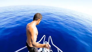 Isolating In The Deep Blue Fishing For Food Living From The Ocean - Ep 184