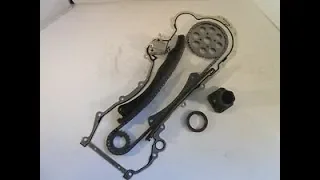 Installing the timing chain Fiat Doblo 1.3 / Установка цепи ГРМ Fiat Doblo 1 3