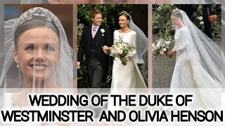 The Wedding of The Duke of Westminster and Olivia Henson at Chester Cathedral