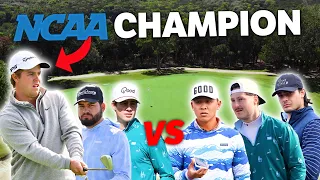 3v3 18 Hole Match W/ NCAA Champion Golfer!