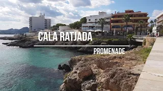 Cala Ratjada Promenade Mallorca Urlaub 23 10 2020