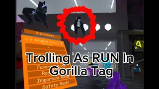 Ghost Trolling As RUN In gorilla tag!