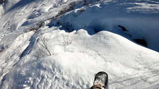 Silvretta Montafon Freeride | Snowboarding Powder | GoPro HERO 8