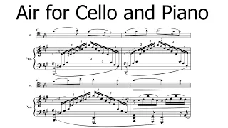 Air for Cello and Piano (2022)