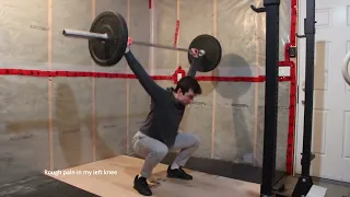 Road to 100kg Snatch - Difficulties understanding the first pull. What am I doing with my legs??