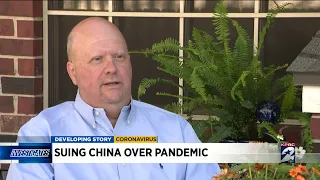 Local man who lost loved one to coronavirus joins lawsuit against China