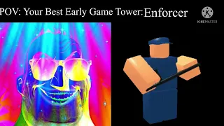 Mr Incredible Becoming Canny - Early Game Towers  (Roblox Tower Battles)