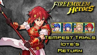 Fire Emblem Heroes (Tempest Trials: Iote's Return | Lunatic 7 Battles | 2116 Score)