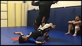 Standing Indian Deathlock [Counter to Wrestler's Guillotine]