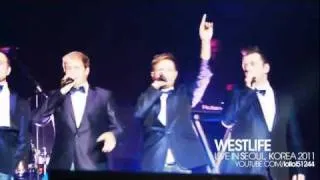 Westlife - Uptown Girl (LIVE IN SEOUL, KOREA 2011)