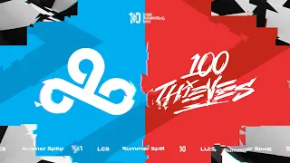 C9 vs. 100  - Week 7 Day 2 | LCS Summer Split | Cloud9 vs. 100 Thieves (2022)