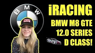 iRacing - Ep.6 BMW M8 12.0 SERIES - D Class - Laguna Seca Week