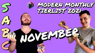 Modern Monthly Tierlist: November 2021