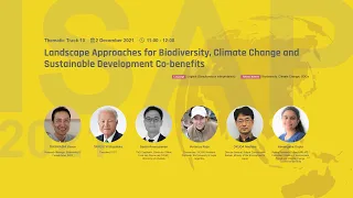 TT 10: Landscape Approaches for Biodiversity, Climate Change and Sustainable Development Co-benefits