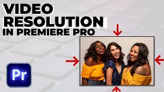 How To Change Video resolution size in premiere pro