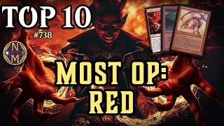 The Most BROKEN Red Cards EVER Printed |  Every Banned Red Card in Magic: the Gathering
