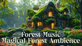 Enchanted Forest - Fantasy Cottage in the Middle of the Forest - Nature Sound - Journey To Sleep