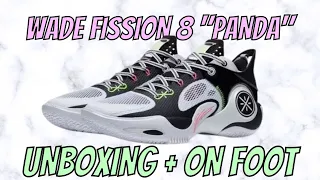 Wade Fission 8 "Panda" Unboxing + On Foot Preview