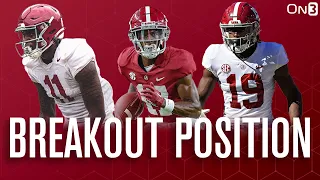 Why Alabama’s WR Room is POISED for a MAJOR Bounce Back | Malik Benson, Kendrick Law, Bama Football