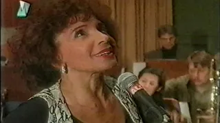 Shirley Bassey -Rehearsing for a concert 1992-