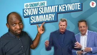 Snowflake Summit 2023 Keynote Summary | Snowflake Summit