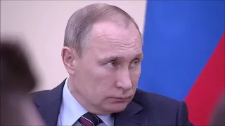 Викрам Пуния и Владимир Путин на встрече клуба лидеров