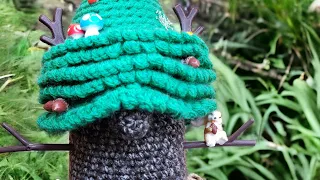 Tree Gnome Crochet Tutorial | Easy Beginner-Friendly Gnome Mod | Gnome of the Month