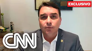 Alcolumbre e meu pai podiam ter evitado farpas, diz Flávio Bolsonaro à CNN | LIVE CNN