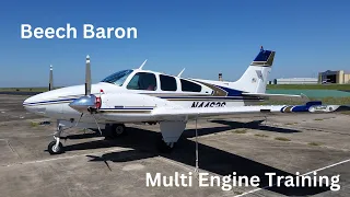 B55 Baron | Multi-Engine Training | FULL FLIGHT | ATC AUDIO
