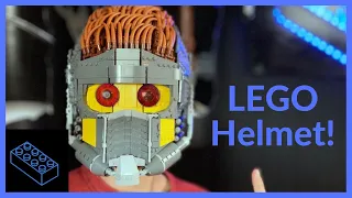 Wearable Lego Star Lord Helmet (WITH HAIR)