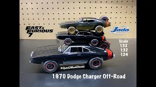 '70 Dodge Charger Off Road by Jada | Fast & Furious | Diecast Unboxing | Variations | Dirt