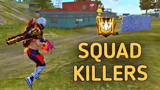 TOP GRANDMASTER SQUAD 🔥 || MOST FEARLESS & DEADLY SQUAD KILLERS IN THE GRANDMASTER LOBBY 😎 !!!