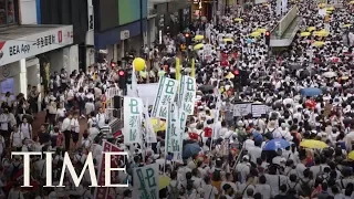 Massive Protests In Hong Kong Against Proposal To Ease Extradition To China | TIME