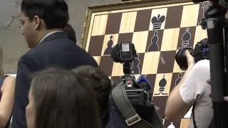 The FIDE World Chess Championship Match. Drawing of lots