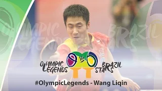 Wang Liqin - Olympic Legends v Brazil Stars