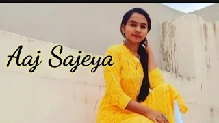 Aaj Sajeya | Dance cover | Goldie Sohel | Alaya F | Punit M | Sangeet Choreography 💞💞