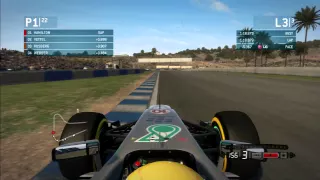 F1 2013 - Circuit of Jerez, Classic Layout w/ Lewis Hamilton (3 Lap Race)